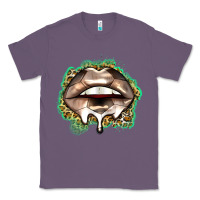 Lavender soccer lips Classic Tee - Zillion Design Studio
