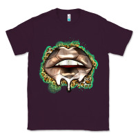 Plum soccer lips Classic Tee - Zillion Design Studio