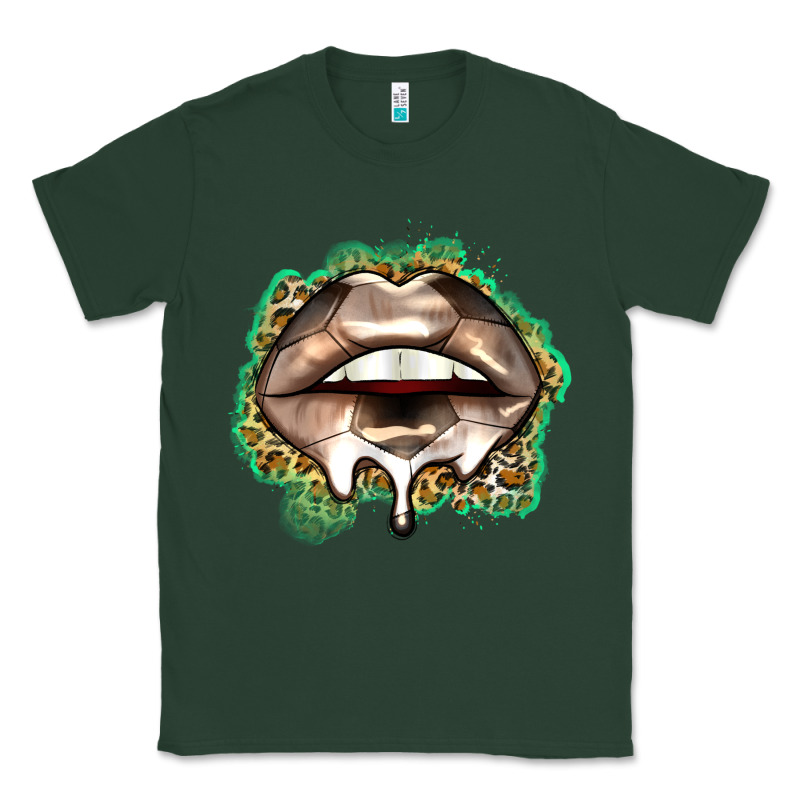 Soccer Lips Classic Tee by Zillion Design Studio | Teevron