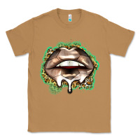 Toasted Coconut soccer lips Classic Tee - Zillion Design Studio