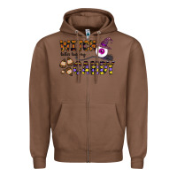 Chestnut Witch Better Have My Candy Zipper Hoodie - CowhideDigitalArt