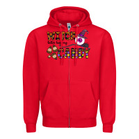 Red Witch Better Have My Candy Zipper Hoodie - CowhideDigitalArt