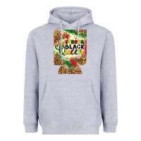 Heather Grey strong black queen 12 oz can cooler (regular) Heavyweight Hoodie - Artiststas
