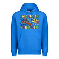 True Royal i'm catchin' if you're throwin' Premium Hoodie - MaliasSmallBusiness
