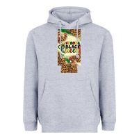 Heather Grey strong black queen 12 oz can cooler (slim) Heavyweight Hoodie - Artiststas