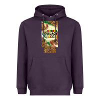 Plum strong black queen 12 oz can cooler (slim) Heavyweight Hoodie - Artiststas
