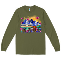 Army Green traveler Long Sleeve Tee - Zillion Design Studio