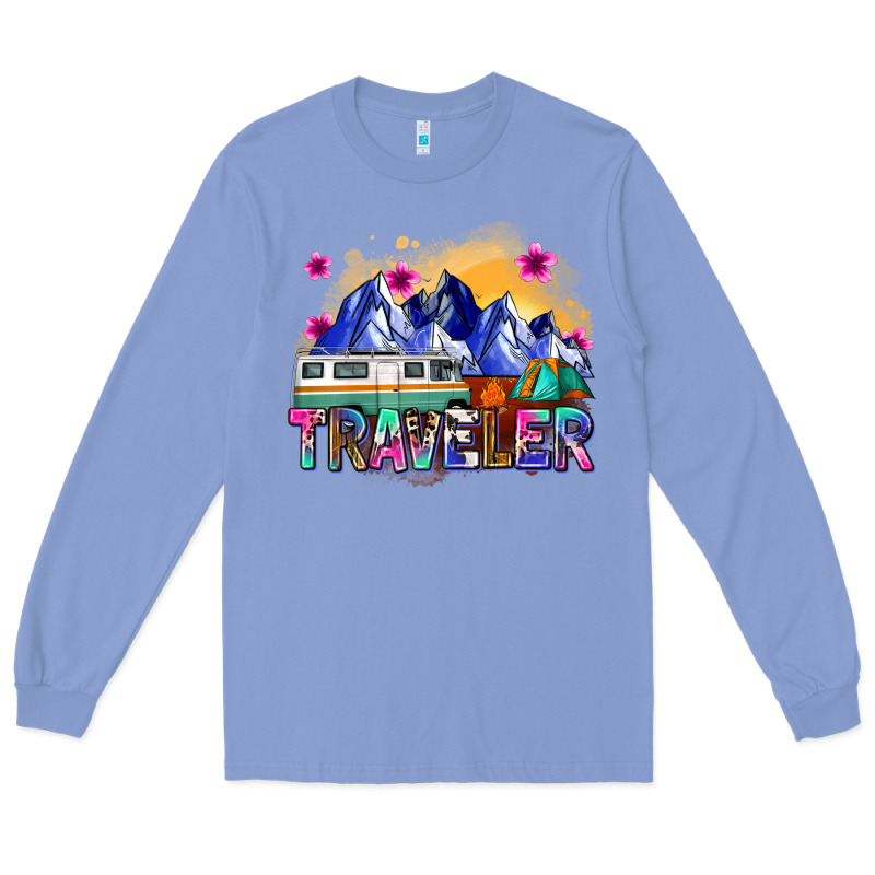 Traveler Long Sleeve Tee by Zillion Design Studio | Teevron