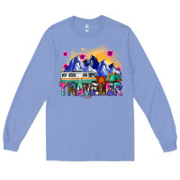 Colony Blue traveler Long Sleeve Tee - Zillion Design Studio