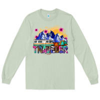 Matcha traveler Long Sleeve Tee - Zillion Design Studio