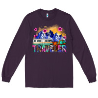 Plum traveler Long Sleeve Tee - Zillion Design Studio
