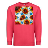 Cardinal patriotic sunflowers and stars Premium Sweatshirt - BundleAndBundleShop