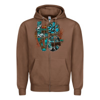 Chestnut love Zipper Hoodie - SublimationCraftShop