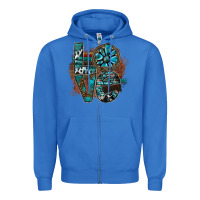 True Royal love Zipper Hoodie - SublimationCraftShop