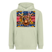 Matcha 4th of july longhaired cow tumbler Heavyweight Hoodie - Jasminsmagicworld