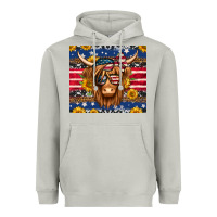 Moon Dust 4th of july longhaired cow tumbler Heavyweight Hoodie - Jasminsmagicworld