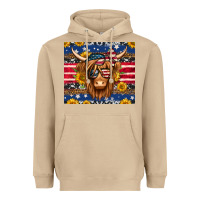Mushroom 4th of july longhaired cow tumbler Heavyweight Hoodie - Jasminsmagicworld