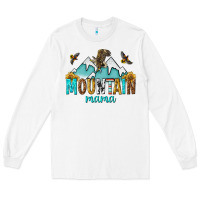 White mountain mama Long Sleeve Tee - texasbilliewilder