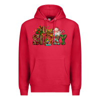 Cardinal true story jesus and mary wıth santa Premium Hoodie - AdoDesignShop