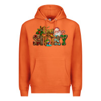 Carrot true story jesus and mary wıth santa Premium Hoodie - AdoDesignShop