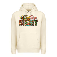 Sandshell true story jesus and mary wıth santa Premium Hoodie - AdoDesignShop