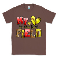 Chestnut my heart is on that field softball Classic Tee - Zillion Design Studio