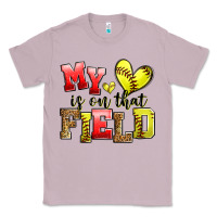 Lilac my heart is on that field softball Classic Tee - Zillion Design Studio