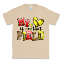 Mushroom my heart is on that field softball Classic Tee - Zillion Design Studio