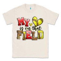 Natural my heart is on that field softball Classic Tee - Zillion Design Studio