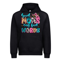 Black good moms say bad words Urban Hoodie - MaliasSmallBusiness