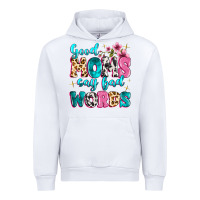 White good moms say bad words Urban Hoodie - MaliasSmallBusiness
