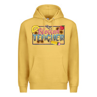 Antique Gold blessed teacher Premium Hoodie - MaliasSmallBusiness