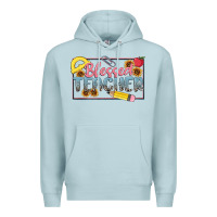 Blue Mist blessed teacher Premium Hoodie - MaliasSmallBusiness