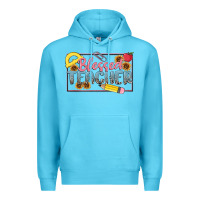 Ocean Blue blessed teacher Premium Hoodie - MaliasSmallBusiness