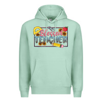 Seafoam blessed teacher Premium Hoodie - MaliasSmallBusiness