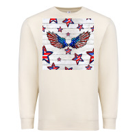 Sandshell patriotic eagle wing Premium Sweatshirt - BundleAndBundleShop