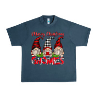 Midnight Navy merry christmas gnomies Urban Heavy Tee - Zillion Design Studio