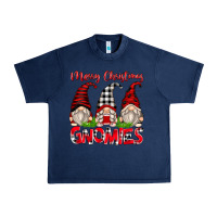 Navy merry christmas gnomies Urban Heavy Tee - Zillion Design Studio