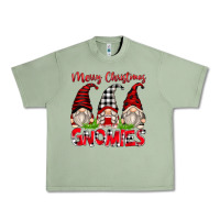 Oil Green merry christmas gnomies Urban Heavy Tee - Zillion Design Studio