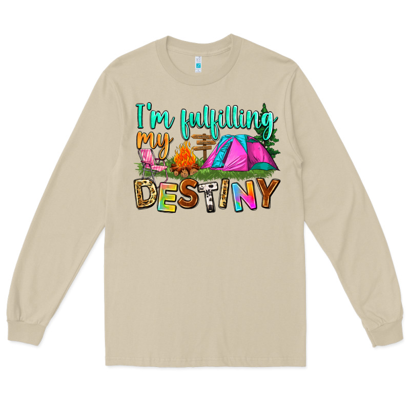 I'm Fulfilling My Destiny Long Sleeve Tee by Zillion Design Studio | Teevron