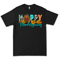 Black Happy Thanksgiving Premium Tee - Artiststas