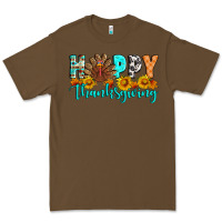 Cacao Happy Thanksgiving Premium Tee - Artiststas