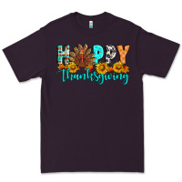 Plum Happy Thanksgiving Premium Tee - Artiststas