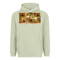 Matcha juneteenth sunflower's licence plate template Heavyweight Hoodie - Artiststas