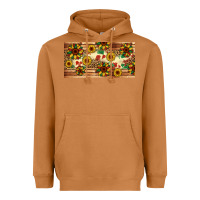 Meerkat juneteenth sunflower's licence plate template Heavyweight Hoodie - Artiststas