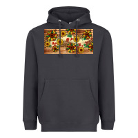 Smoke juneteenth sunflower's licence plate template Heavyweight Hoodie - Artiststas