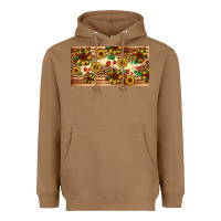 Toasted Coconut juneteenth sunflower's licence plate template Heavyweight Hoodie - Artiststas