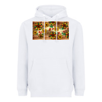 White juneteenth sunflower's licence plate template Heavyweight Hoodie - Artiststas