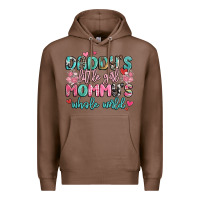 Chestnut daddy's little girl mommy's whole world Premium Hoodie - MaliasSmallBusiness