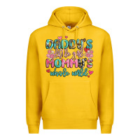 Lemon daddy's little girl mommy's whole world Premium Hoodie - MaliasSmallBusiness
